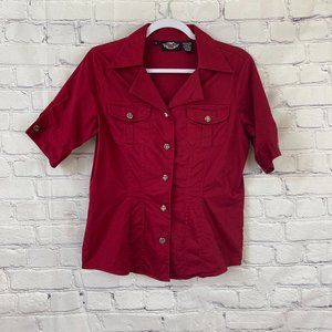 Harley Davidson Snap front Top